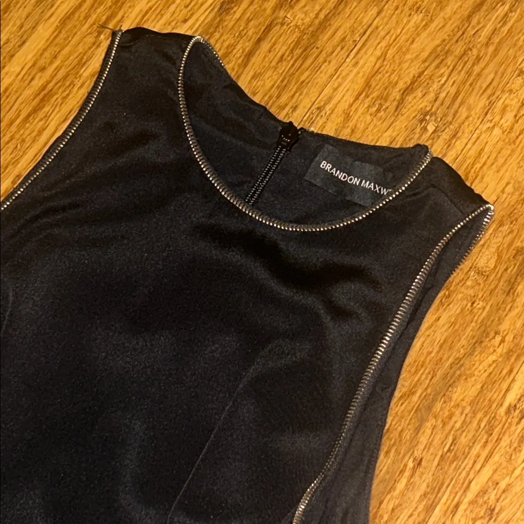 Brandon Maxwell The Brynn Ruffled Mermaid Gown Original Price $2995 Black Size undefined - Image 5