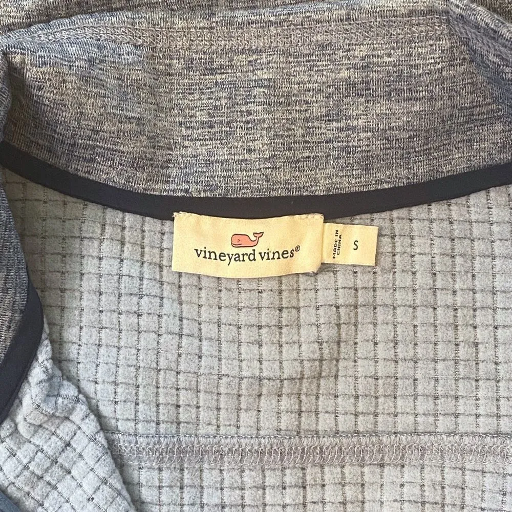 Vineyard Vines Fairwinds Vest Moonlight Blue Size Small - Image 13