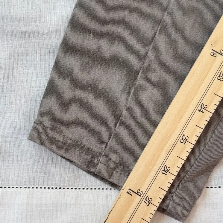 ASOS High-Waisted Gray Chinos - Image 7