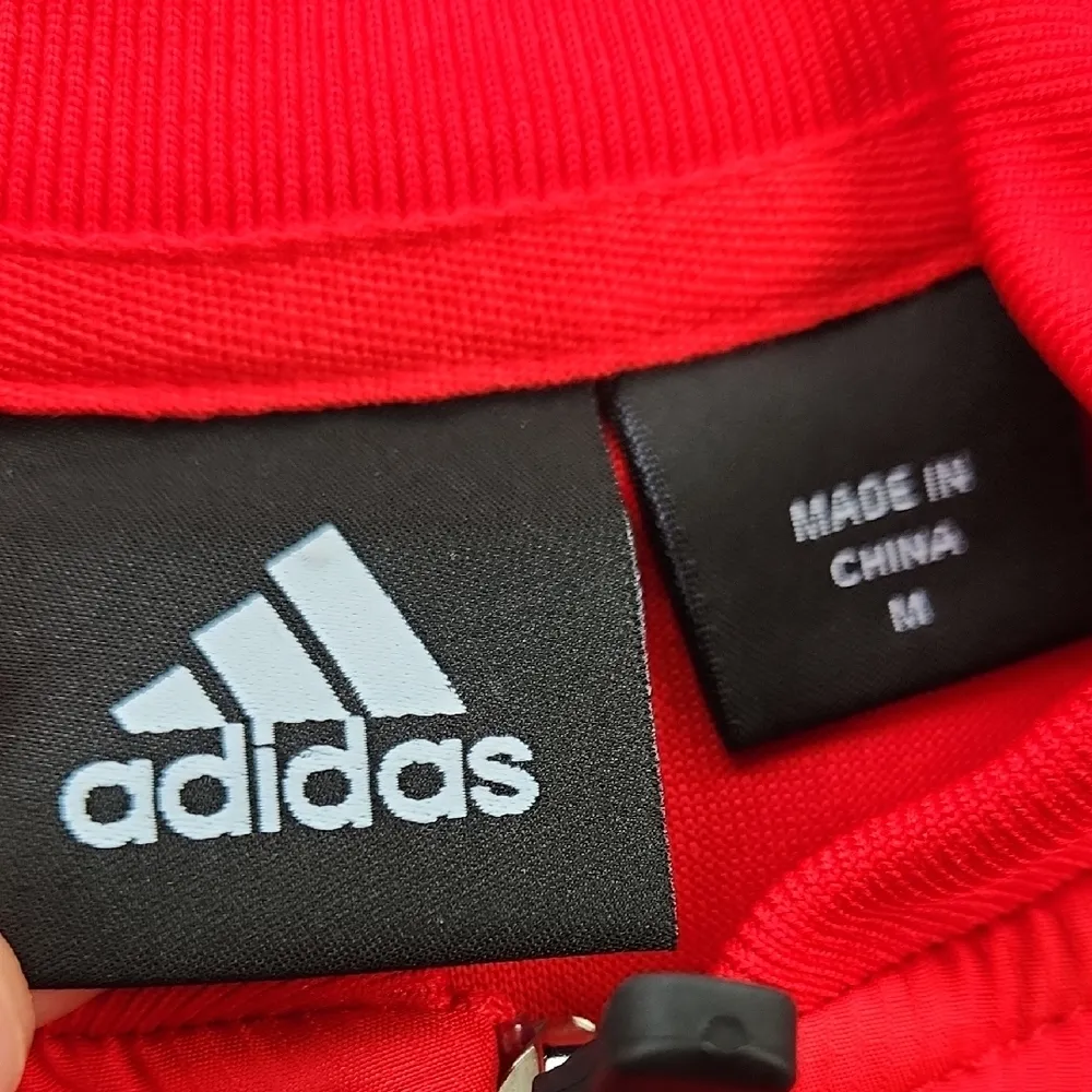 Adidas Washington Wizards NBA 4her Full-Zip Jacket Red Medium - Image 2