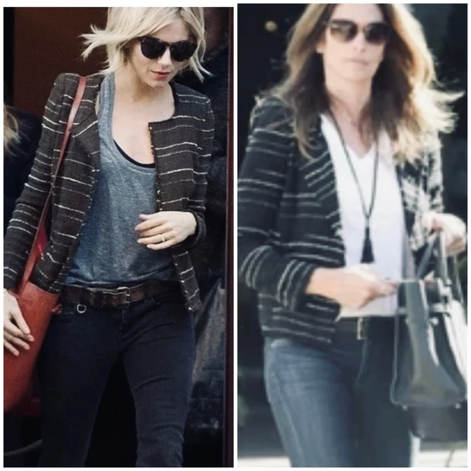 Isabel Marant Étoile Black & White Tweed Jacket Size 38 France Made - Image 8