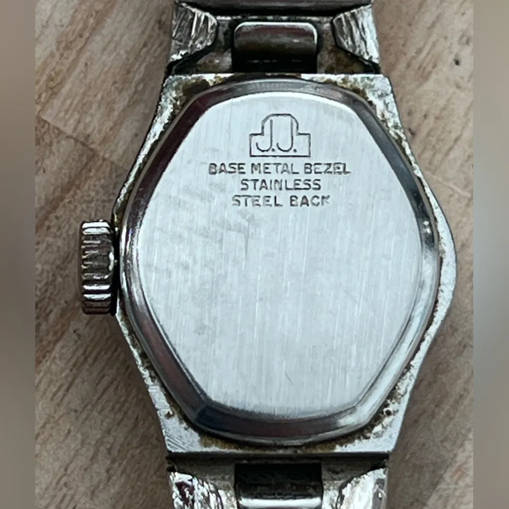 Jules Jurgensen Ladies Watch Vintage Mechanical Winding Stainless Bracelet Dial - Image 8