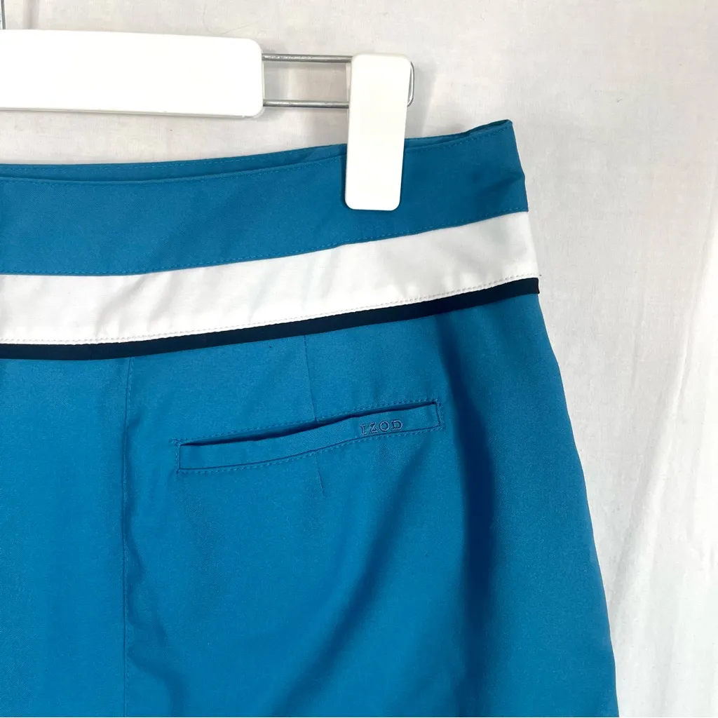 IZOD | Teal Golf Skort Sz 8 Blue - Image 7