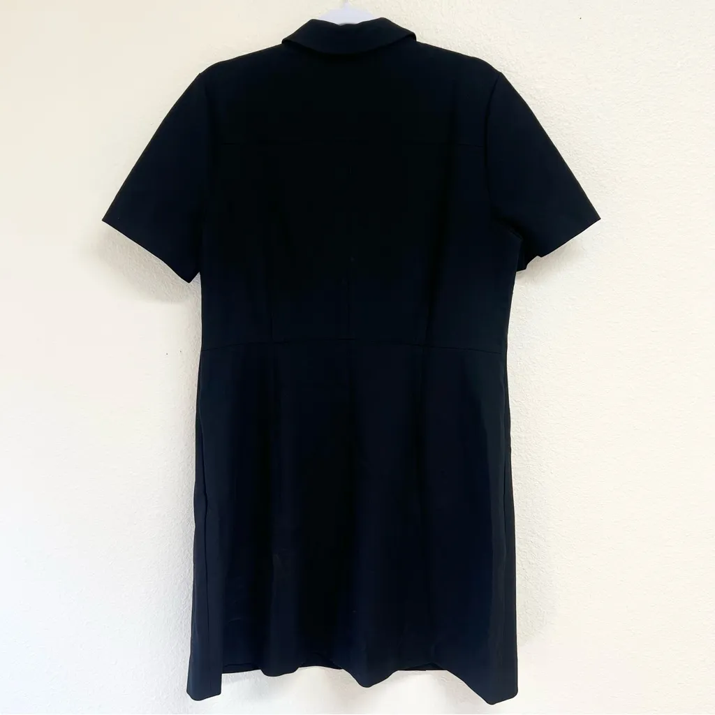 J. Crew Parc Dress Four Season Stretch Fabric in Black Size 16 NWT - Image 12