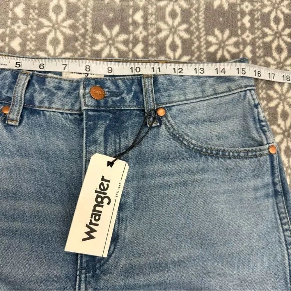 NWT Wrangler Wanderer 622 High Rise Flare Jeans Size 29 × 34 - Image 7