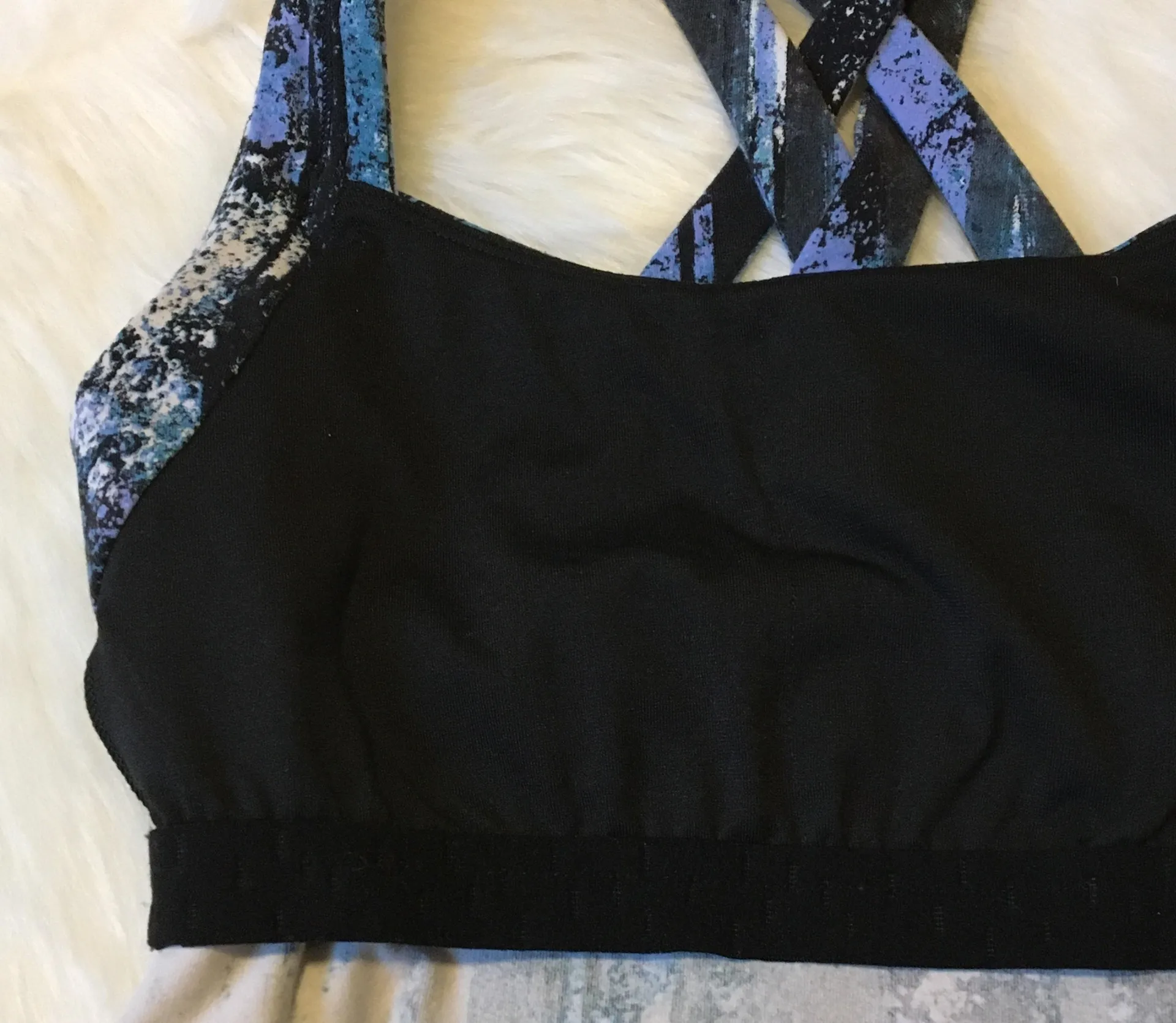 Lucy | Athletic Criss Cross Back Straps Print Tank Multiple Size XS - Image 9