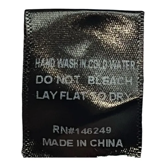 Aakaa Floral Dolman Sleeve Mini‎ Tie Waist Multicolor Swing Dress Women Size XL - Image 12