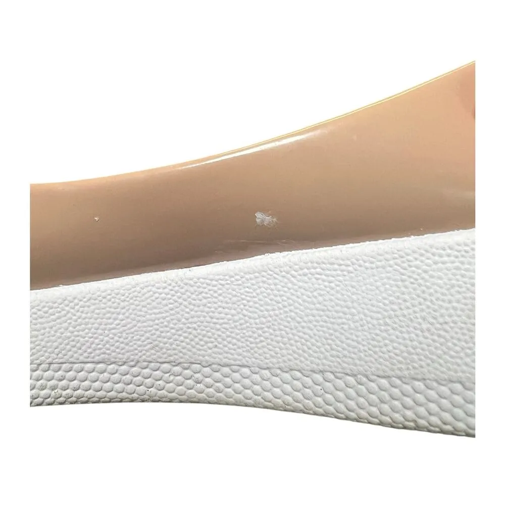 FitFlop Superballerina Ballet Flat Brown White Size 7 - Image 8