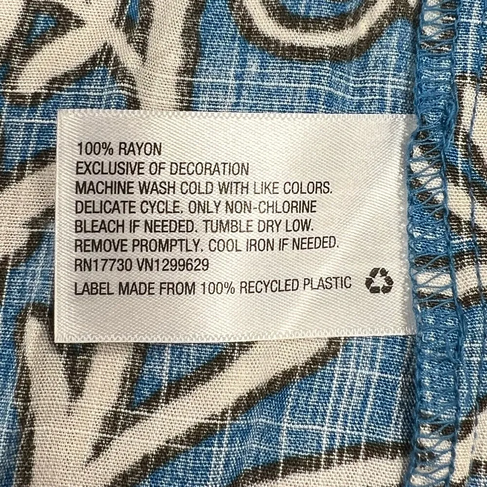 Knox Rose Tropical Wrap Dress S - Image 11