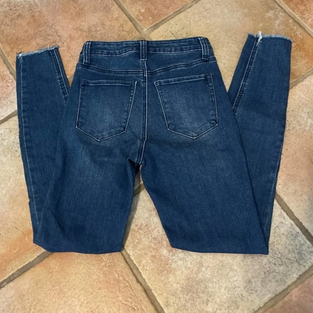 BP Button fly stretch Skinny raw hem Ankle - Image 5