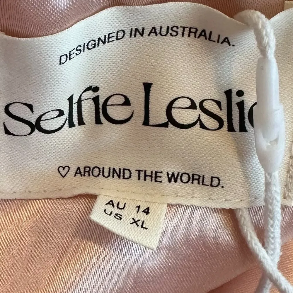 Selfie Leslie Strapless Tulle Dress Gown Full Layered Satin Size XL Women's NWT - Image 11