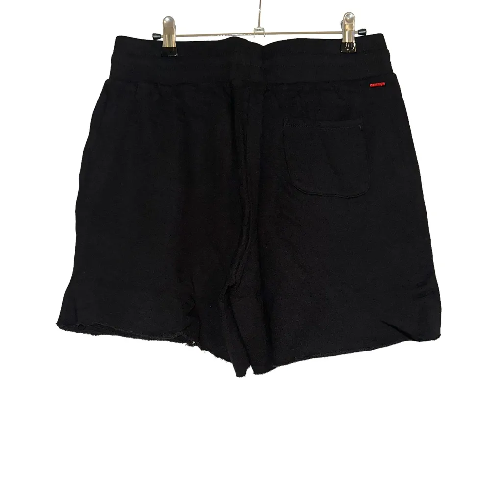 NWT n:Philanthropy Coco Distressed Drawstring Black Shorts XS - Image 4