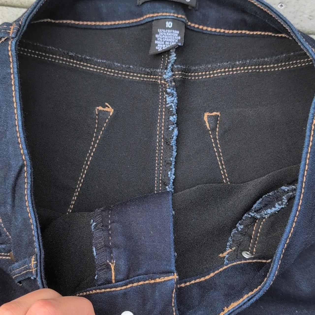 d. jeans Darkwash Skinny Jeans | d.jeans Stretch Jeggings - Image 9