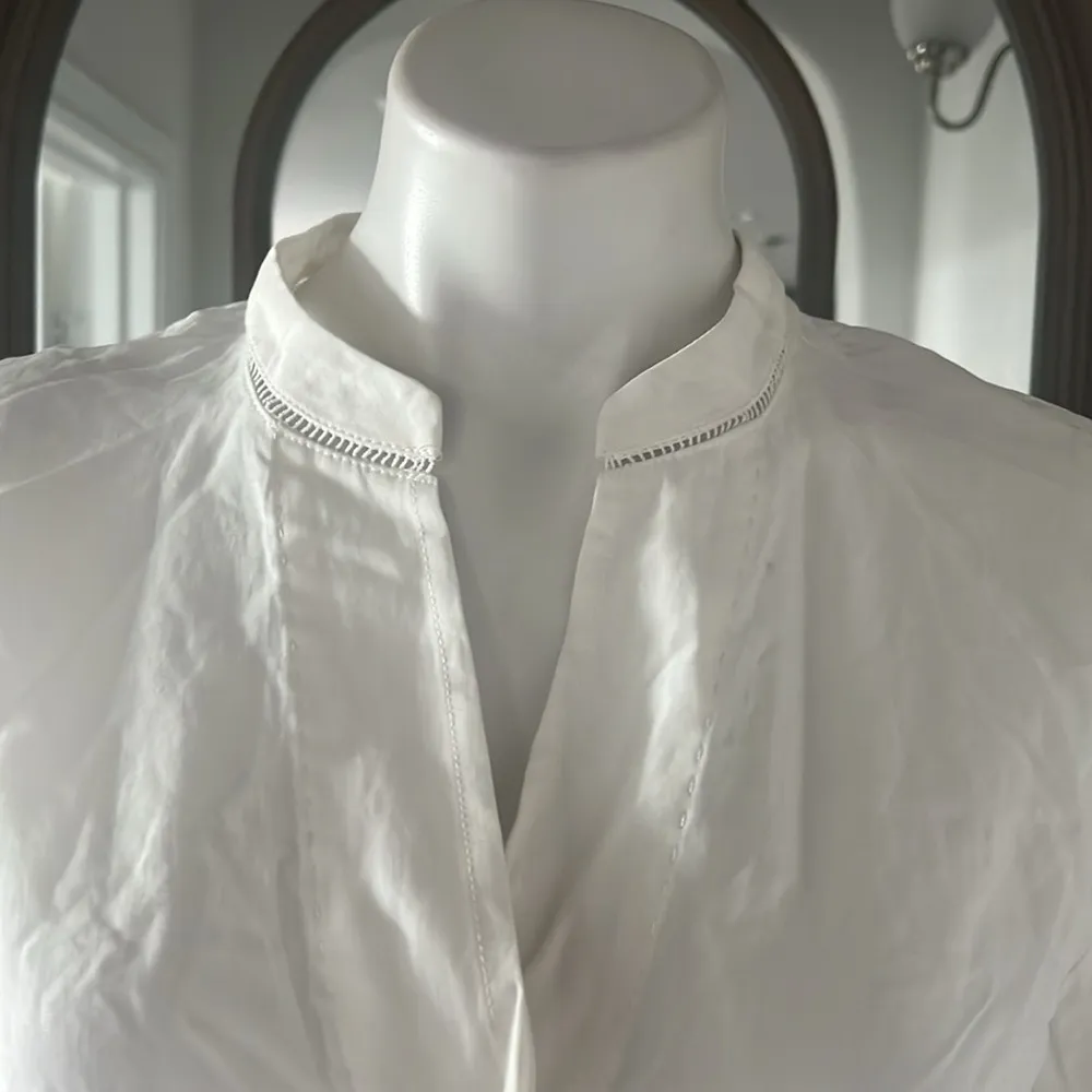 Kobi Halperin Marion Blouse in White, Size S NEW w/Tag $298 White - Image 7