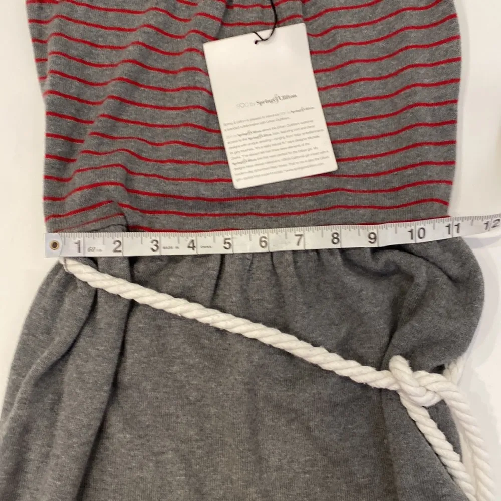 Spring & Clifton x Urban Outfitters Striped Belted Mini Dress NWT Sz XS Cotton - Image 7