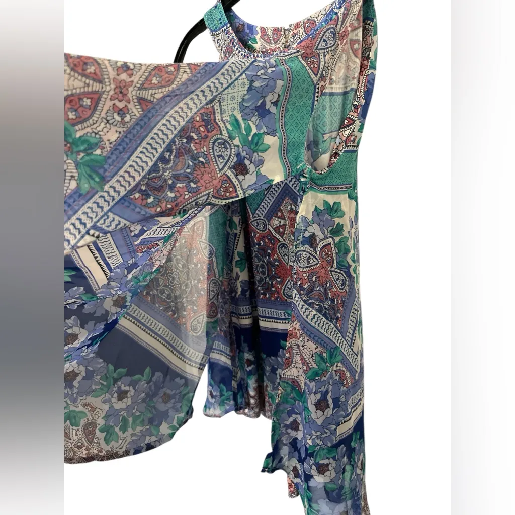 Cato floral flowy bedazzled tank top - Image 3