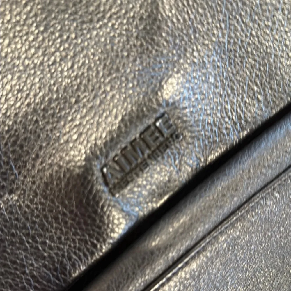 AIMEE KESTENBERG Black Crossbody Bag with Adjustable Strap and Flap Closure - Image 2