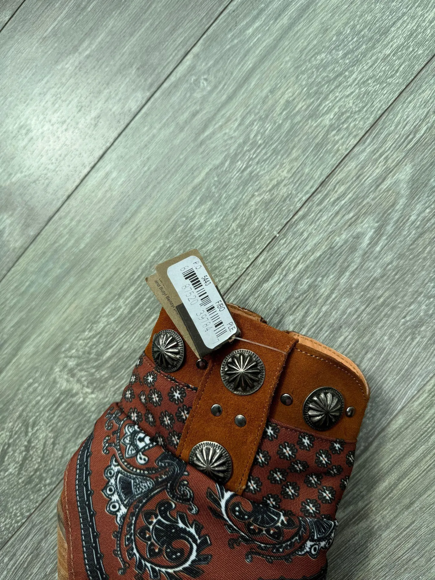 New Brown Bandida Leather Boots - Image 7