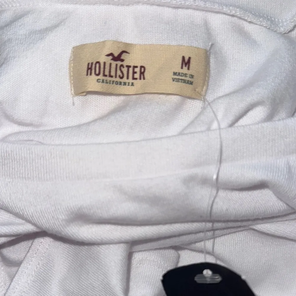 Hollister White Cut-Out T-Shirt Tank Top - Image 6