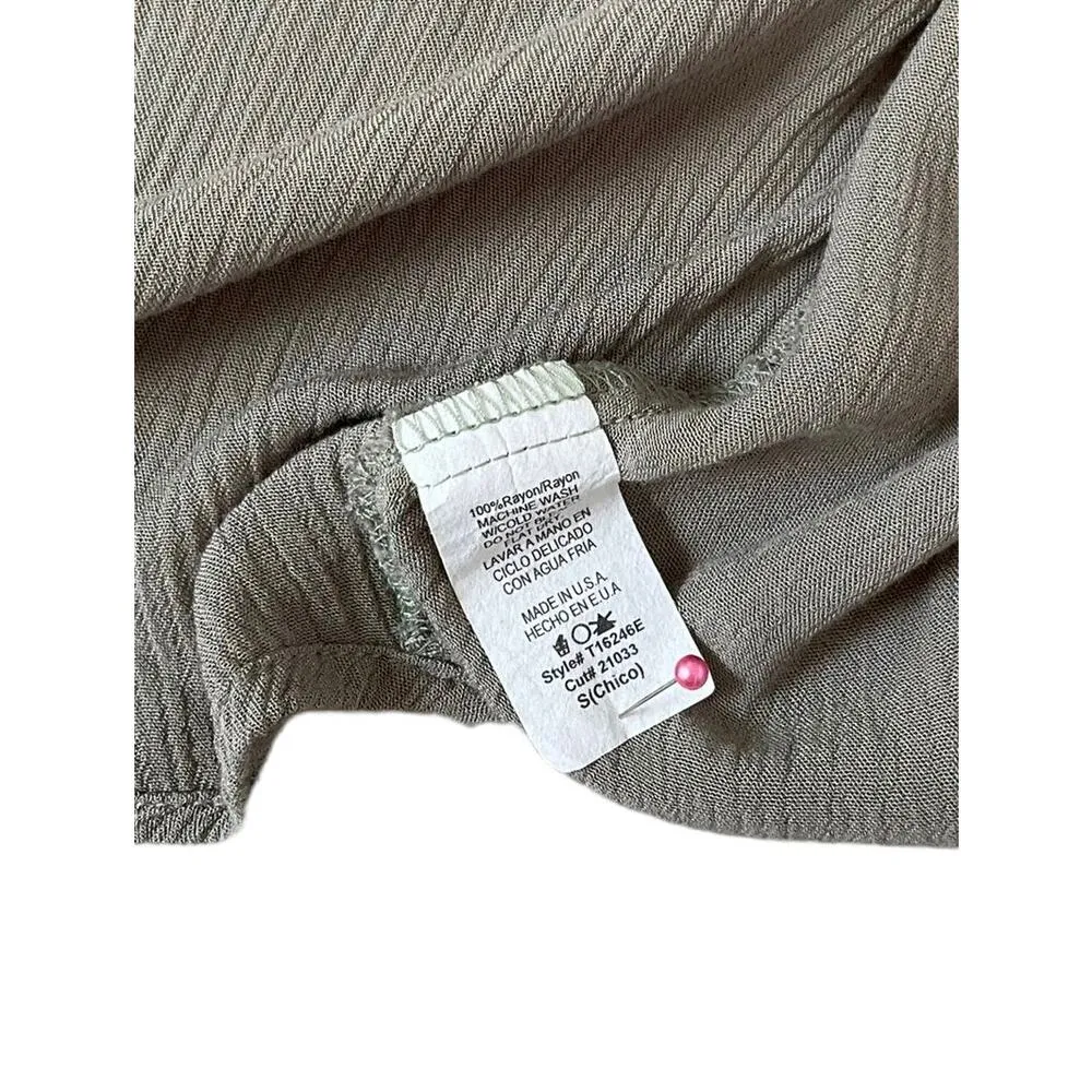 Dainty Hooligan Grayish Green Crop Top Women's Size Small NWT | 39-21 - Image 3