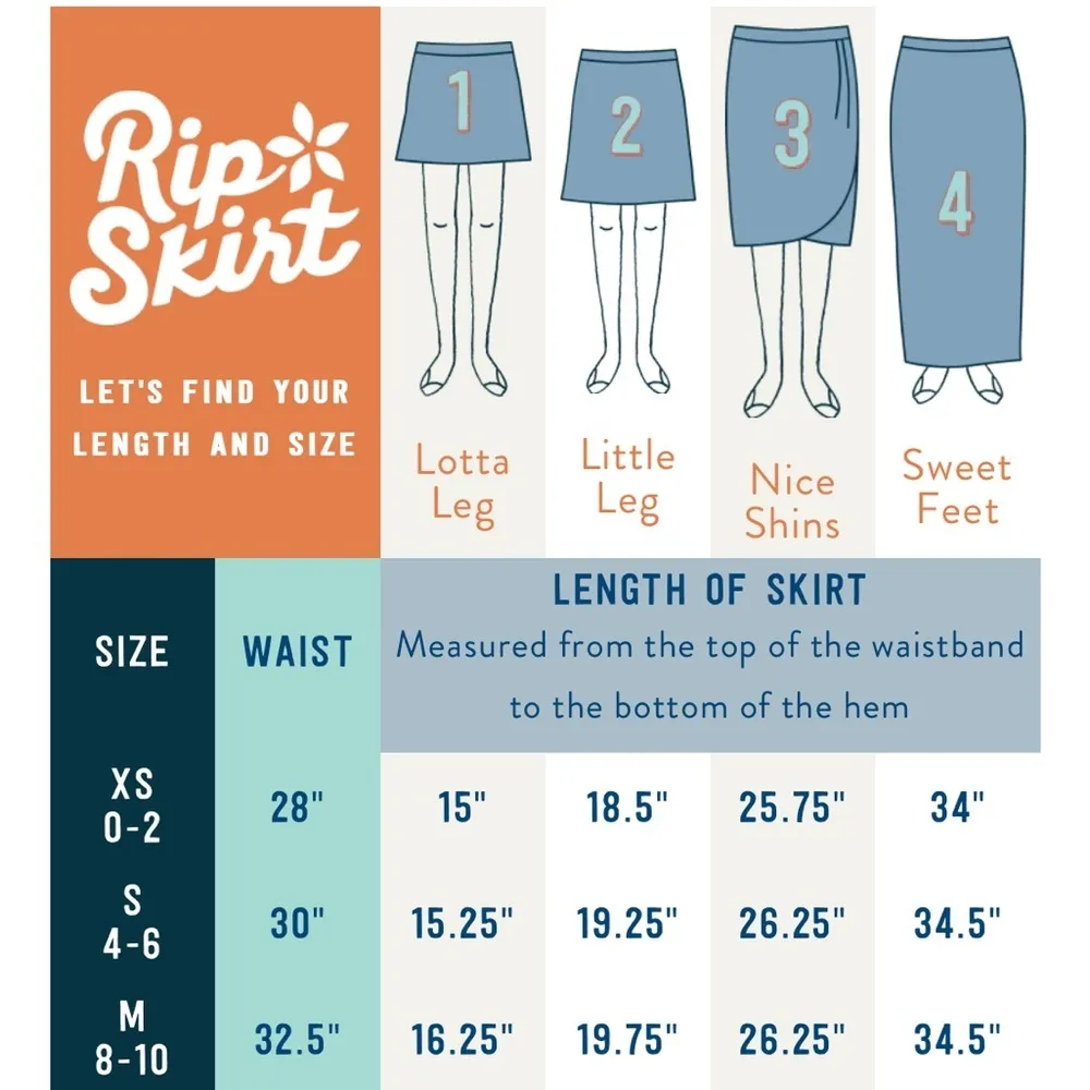 RipSkirt Hawaii in Playa Ocean NEW Blue - Image 7