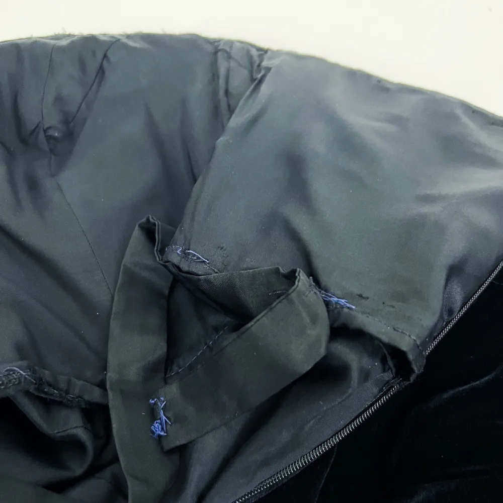 Vintage Y2K Beaded Embellishment Strapless Gown in Black | Size 4 - Image 9