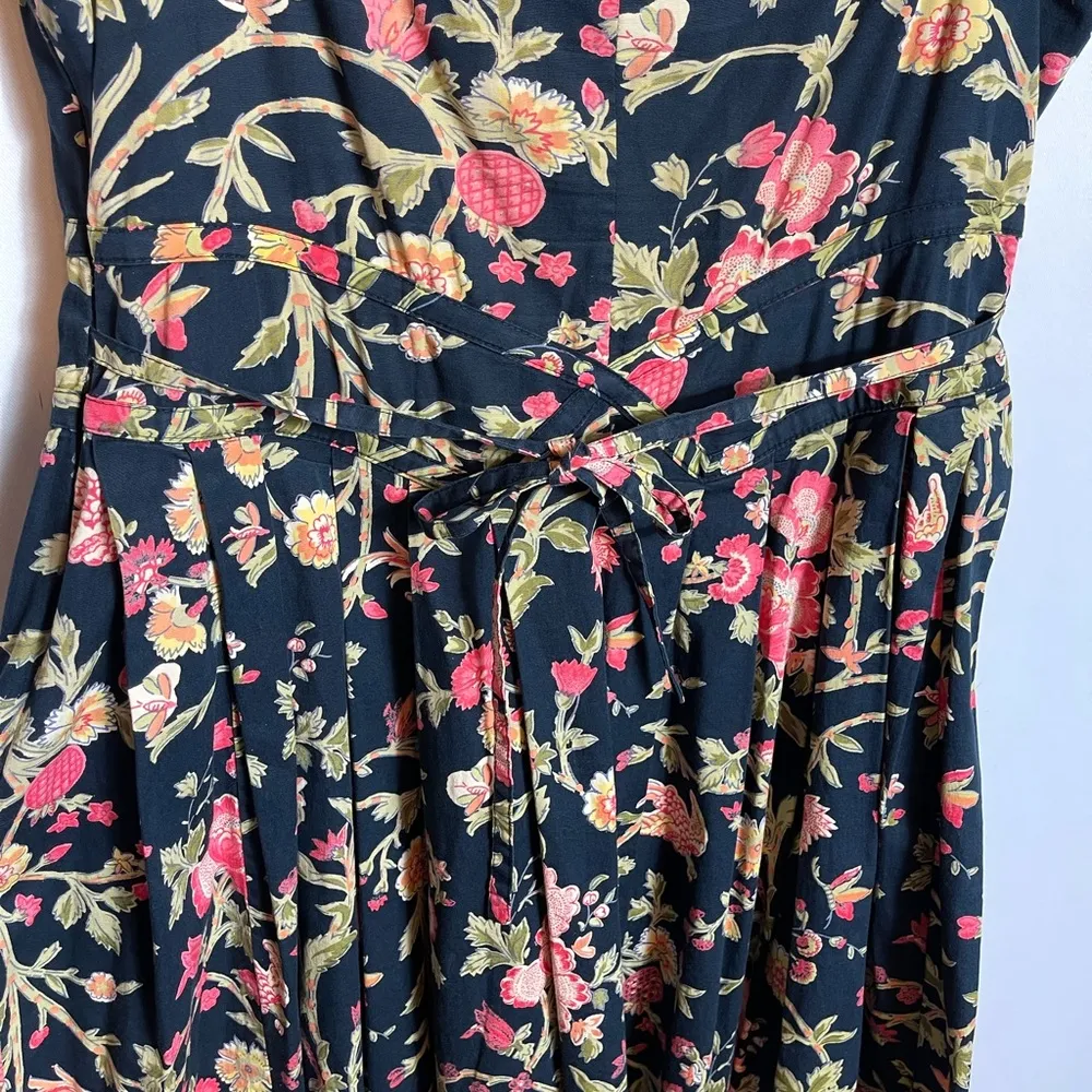 Le Lis Blanc Floral Print Sundress Size Medium - Image 4