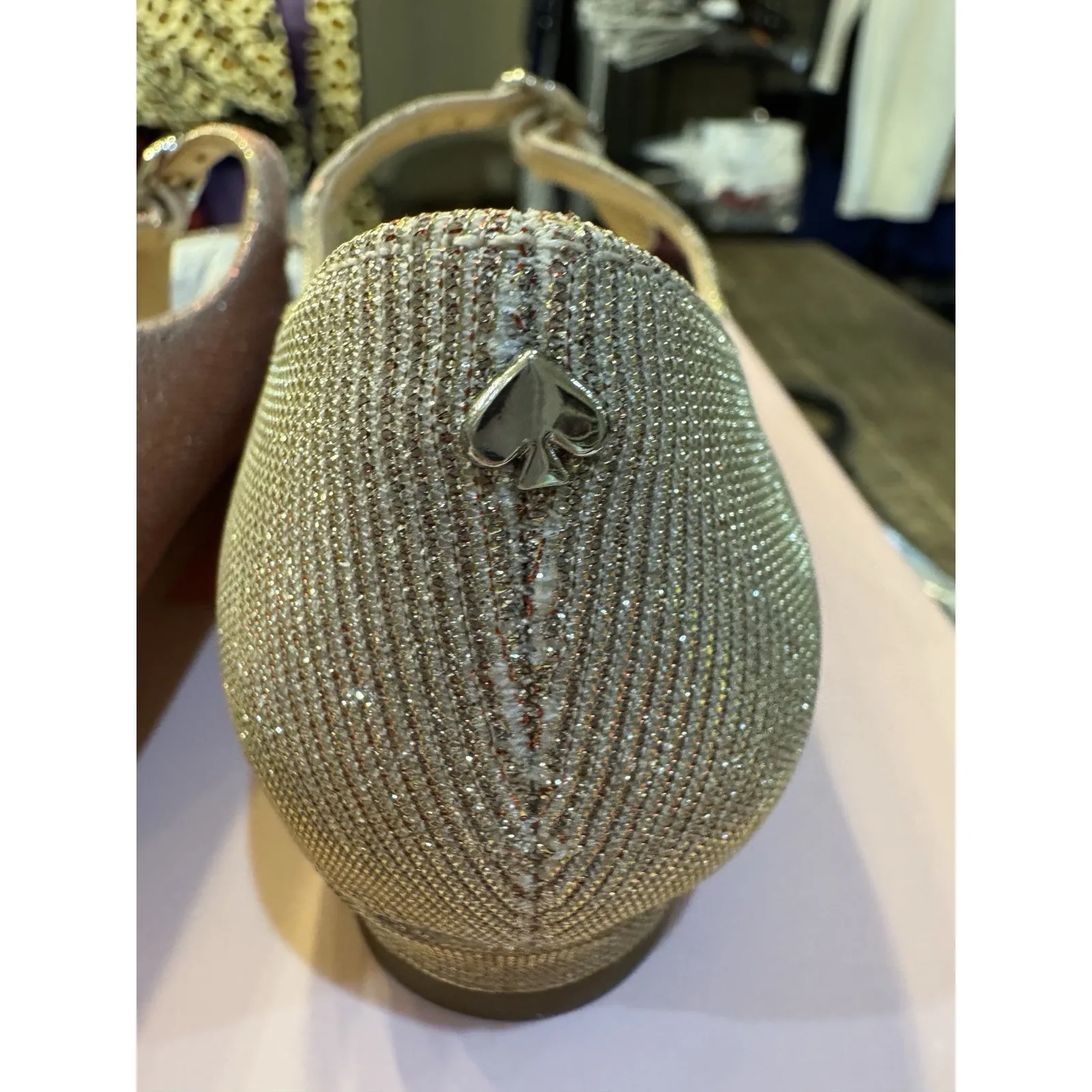 Kate Spade‎ New York Womens Shoes Mallory Pointed Toe Flats Size 6.5 Mary Jane - Image 7