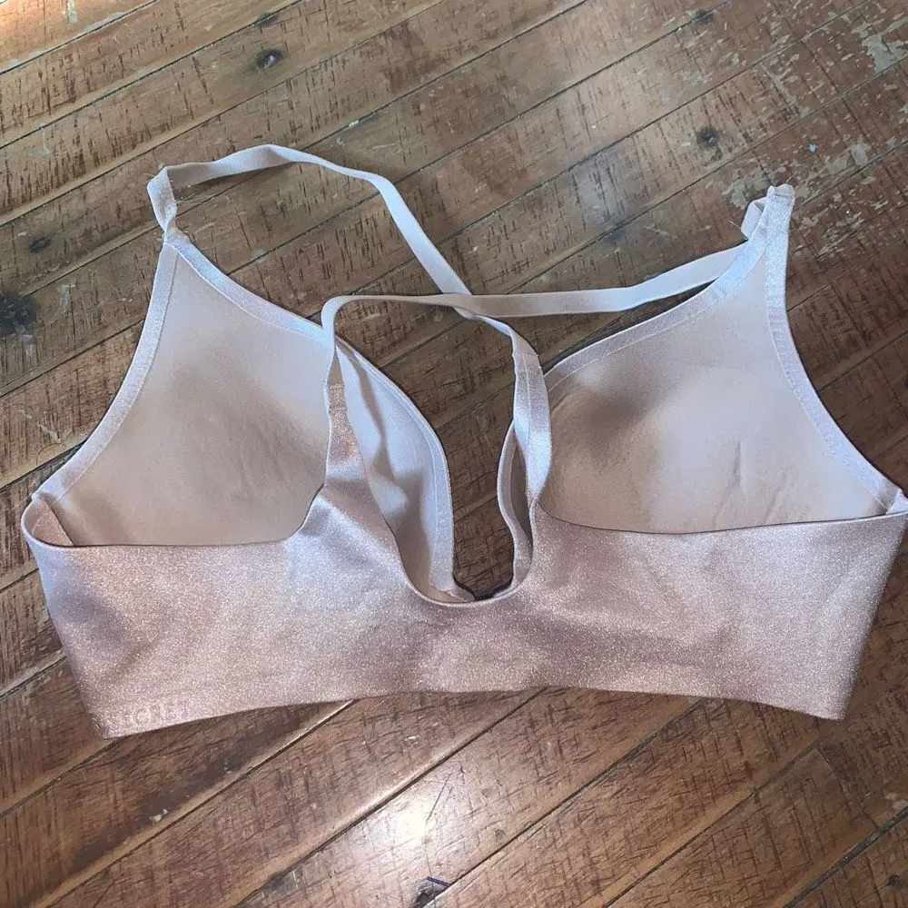 Victoria’s Secret nude strappy front clasp 34C push-up bra - Image 2