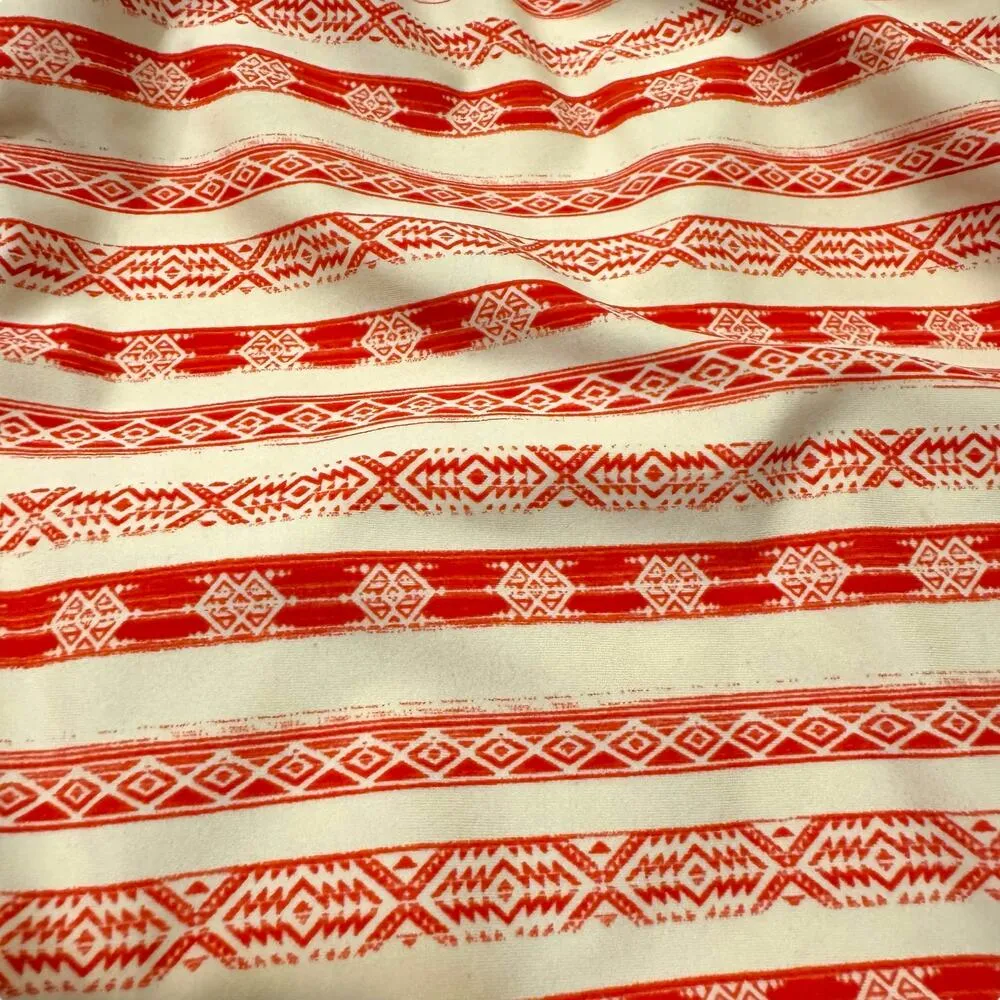 Indigo Rein Americana Tribal Red White Blue Swimsuit Small - Image 3