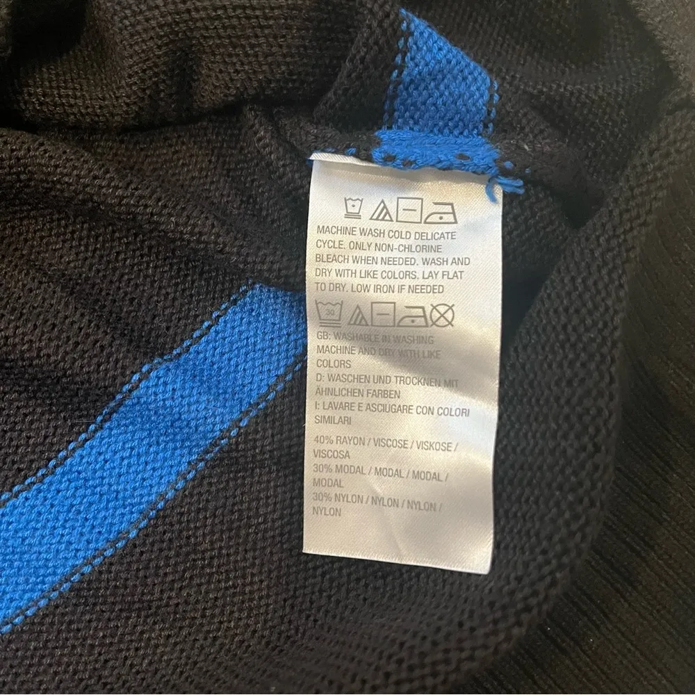 NWT, PeaceLoveWorld Rainbow Striped Sweater, Sz L - Image 14