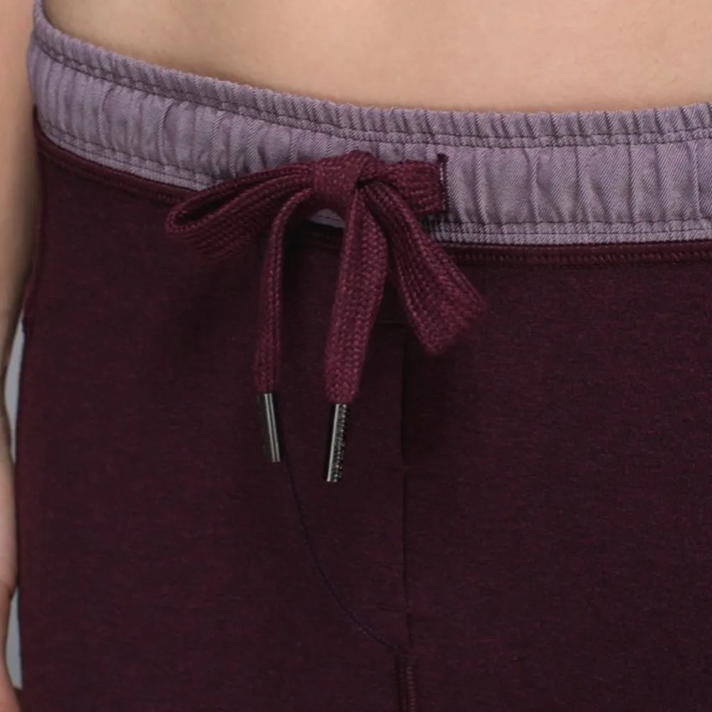 Lululemon Happy Yin Year Pants Sweatpant II Heathered Bordeaux Drama Purple 2 - Image 6