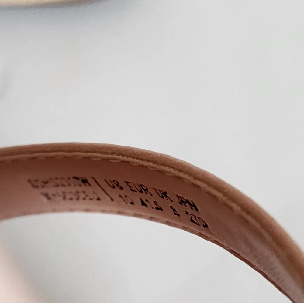 Dream Pairs Pink Square Toe Rectangle Heel Mules Size 10 - Image 10