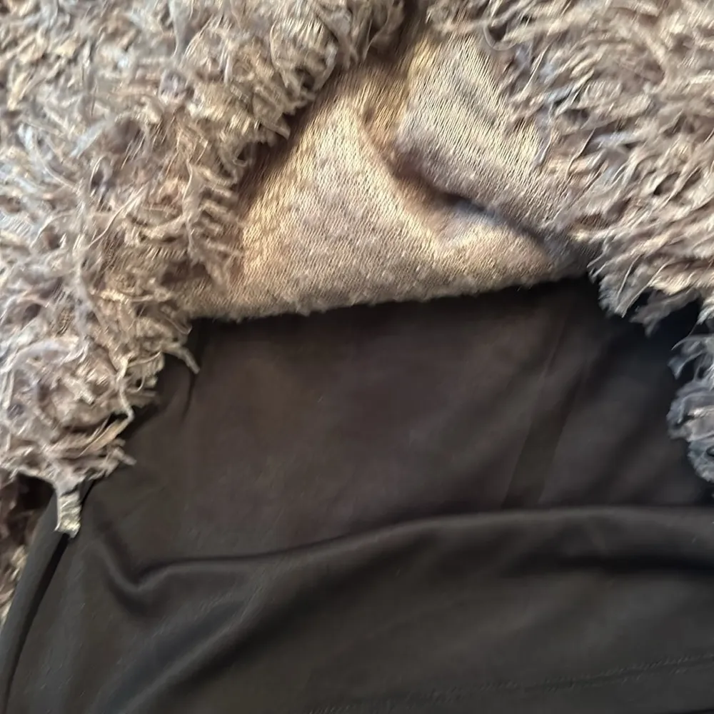 NWT ZARA purple faux feathers mini dress XS - Image 9