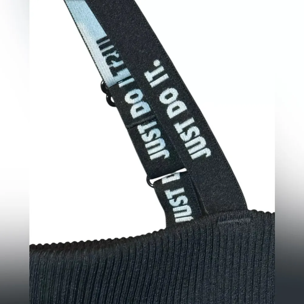 NIKE WOMEN'S RIBBED CROP JDI JUST DO IT TOP SIZE S NEW CJ2606 010 - Image 8