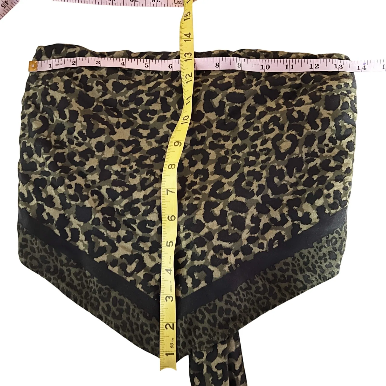 Hollister Top Womens Small V-Hem Strapless Smocked Y2K Retro Coquette Boho Chic - Image 8