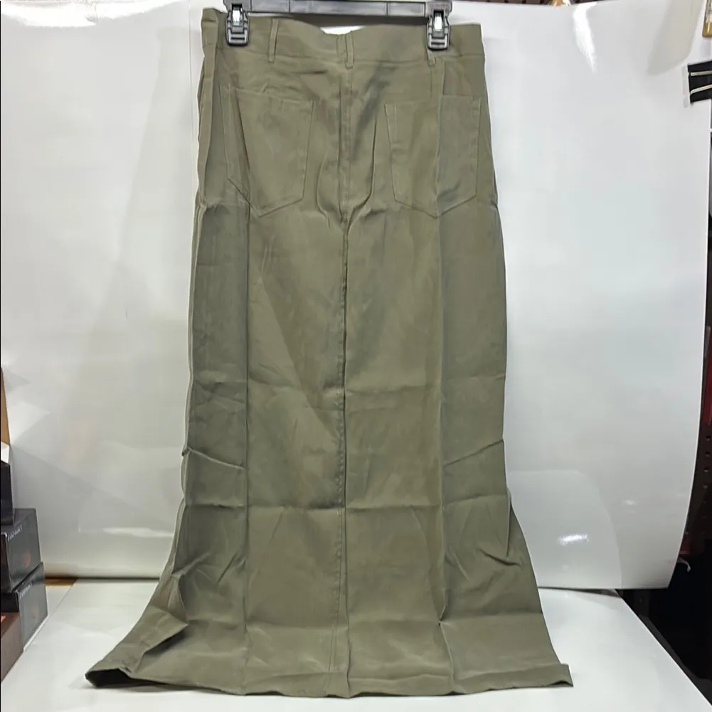 Max Studio Olive Green Women's Skirt - Image 3