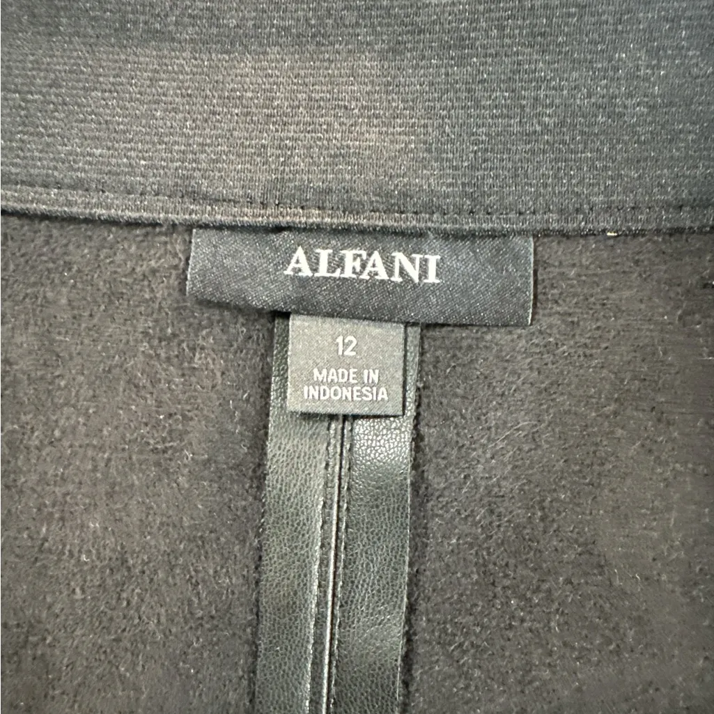 Alfani Black A-Line‎ Skirt - Image 5