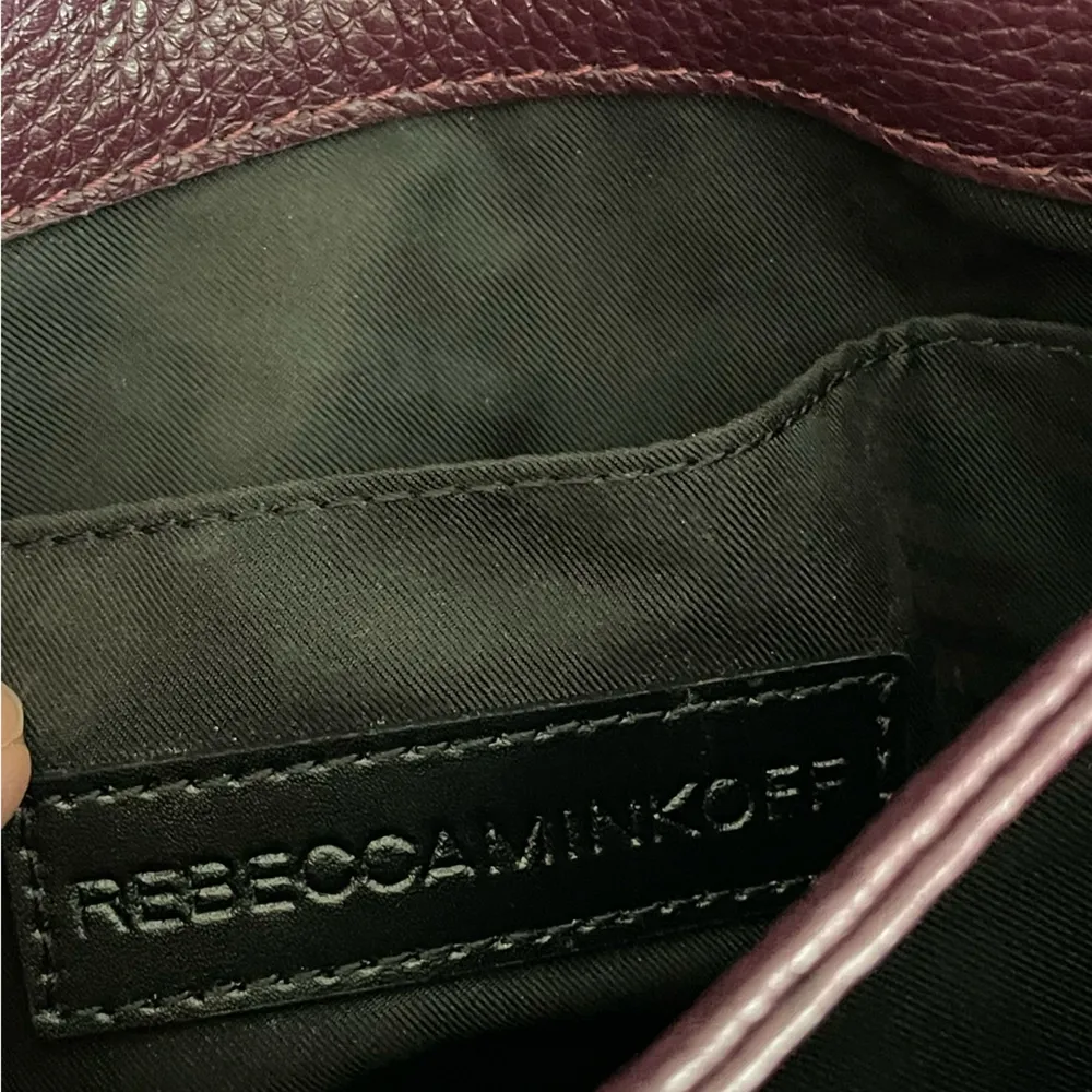 Rebecca Minkoff Small‎ Regan Clutch Bag in dark purple - Image 8
