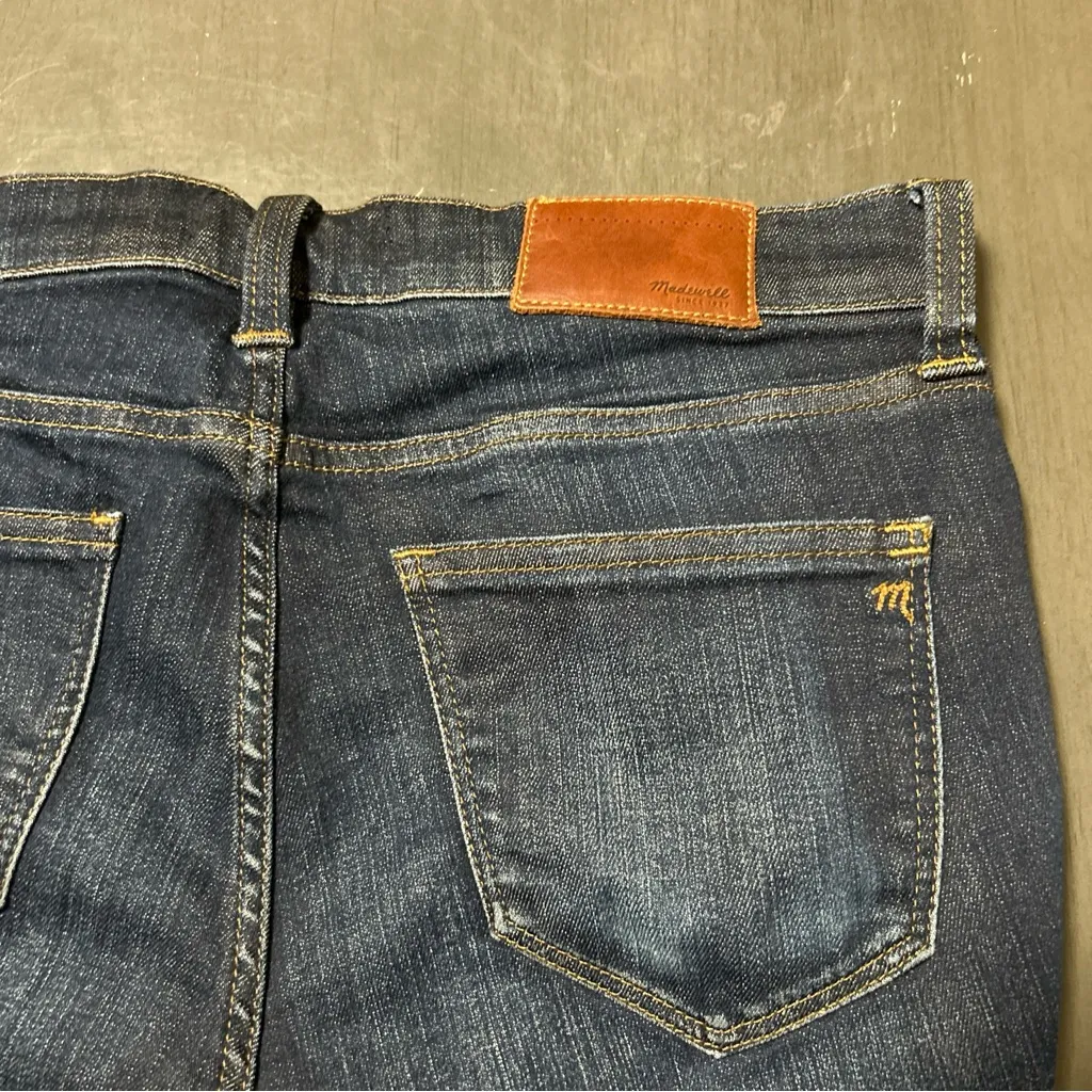 Madewell Jeans Women Size 26 Blue Indigo Alley Straight 31 Inch Inseam Preppy - Image 5