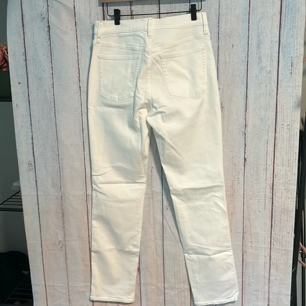 NWT J. Crew 10" vintage slim-straight jean in white wash Tall inseam - Image 12