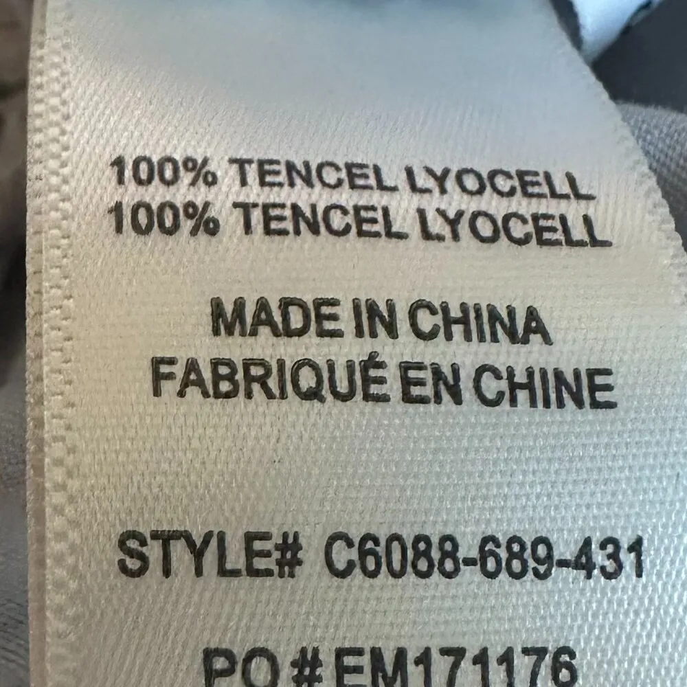 Cloth & Stone Anthropologie Blue Tie Dye Jumpsuit High Neck Sleeveless Small - Image 9