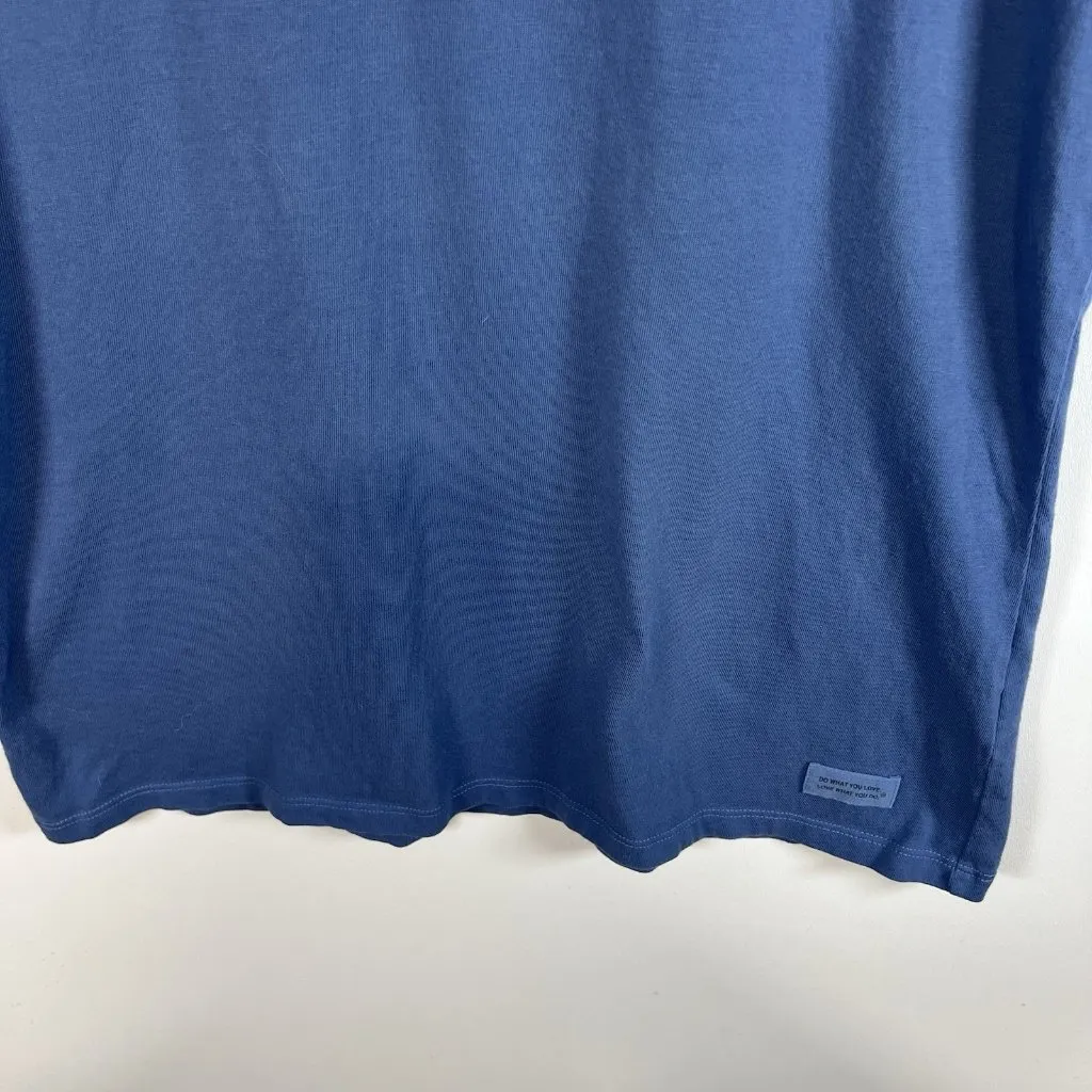 Life is Good Short Sleeve Star Spangled‎ Banner Flag Shirt Women's Sz M 4th July - Image 3