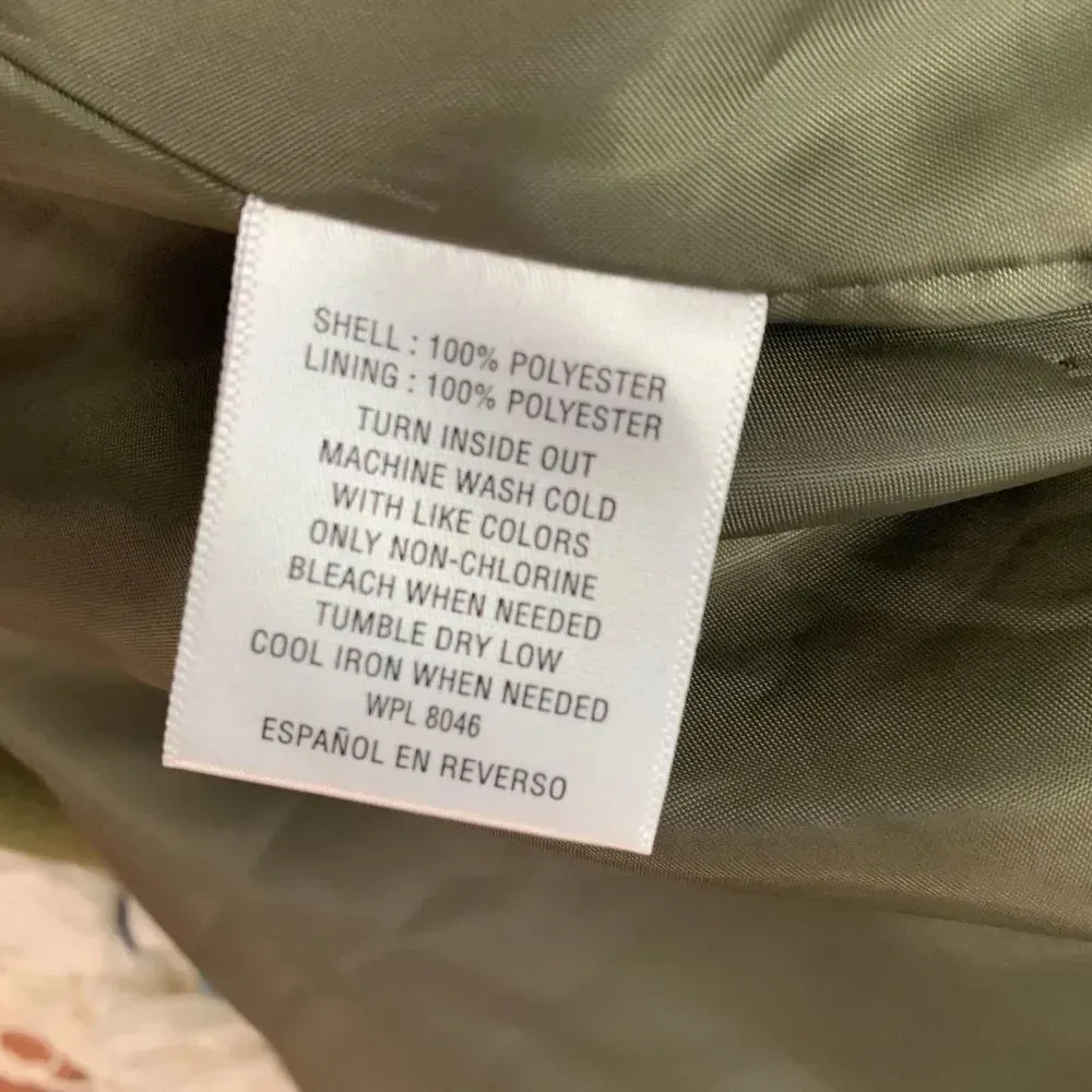 Maison Jules‎ Trench Bolero Jacket in Burnt Olive - Image 11