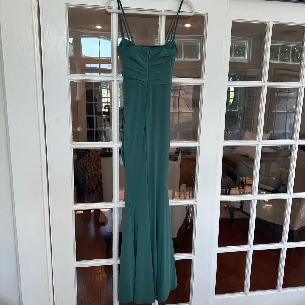 House of CB Green Maxi Dress - Image 6