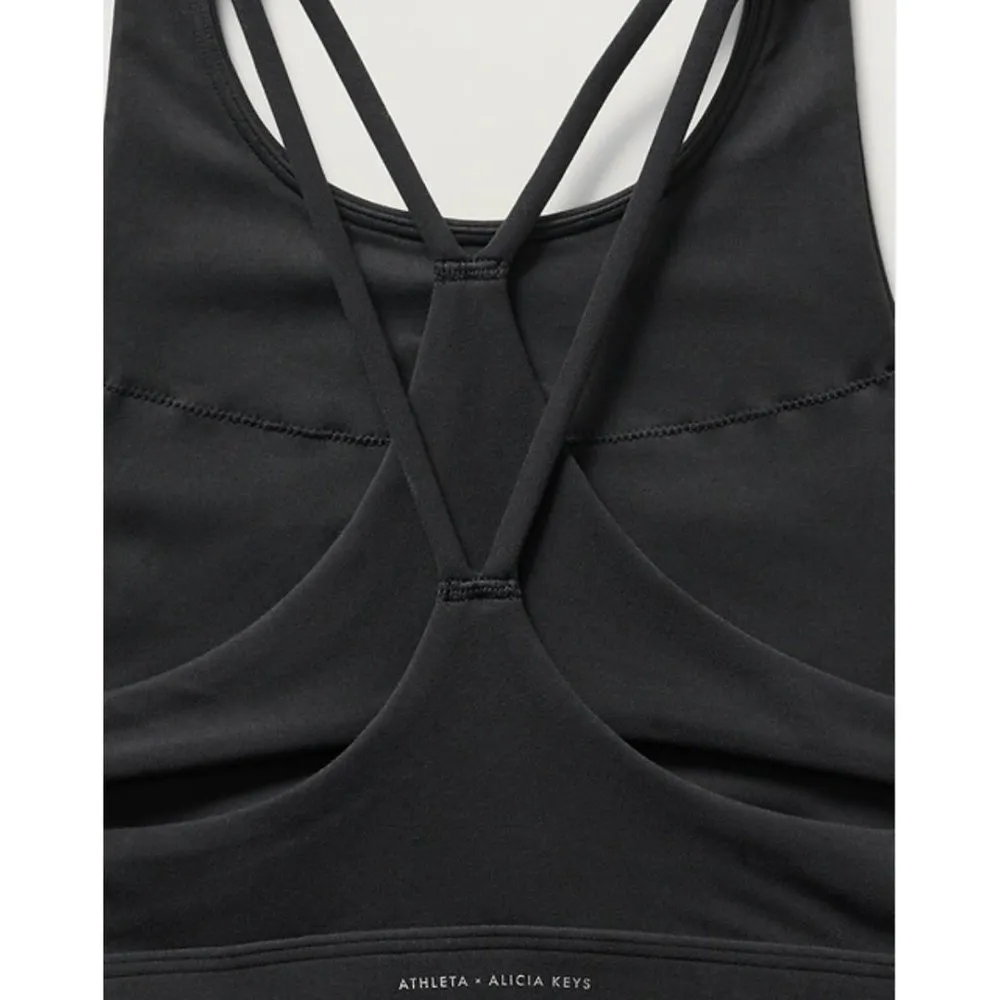 New Athleta XS Keys Transcend Sports Bra Black XS Cup D-DD - Image 7