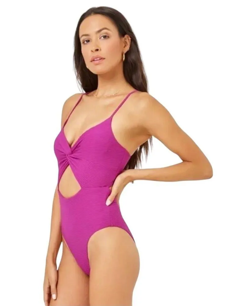 NWT! L*Space Eco Chic Repreve Kyslee One Piece Swimsuit - Size Small - Image 2