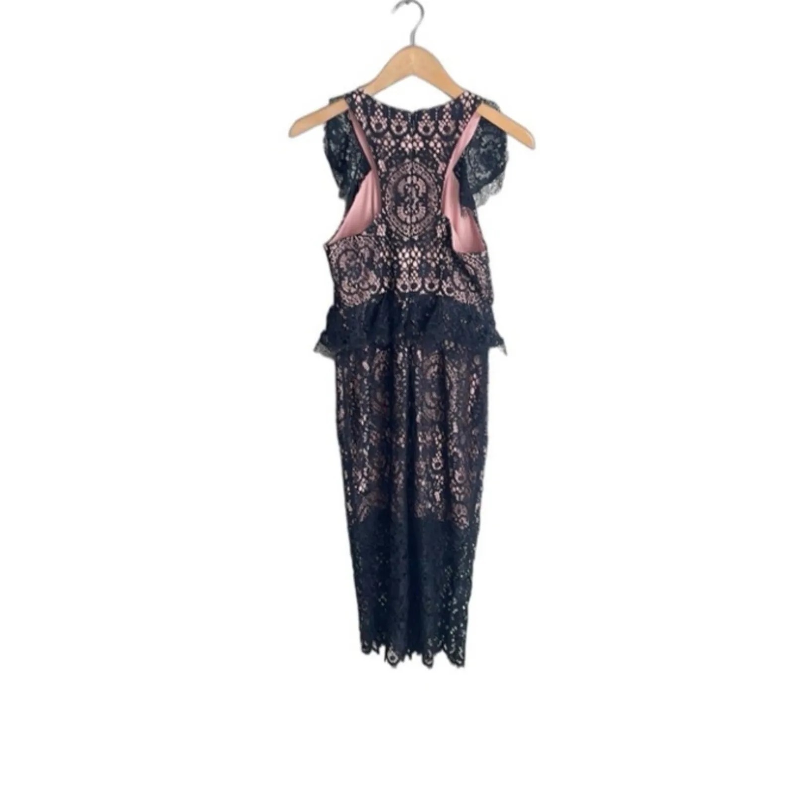 Alexis Narasse Lace Midi Dress - Image 5