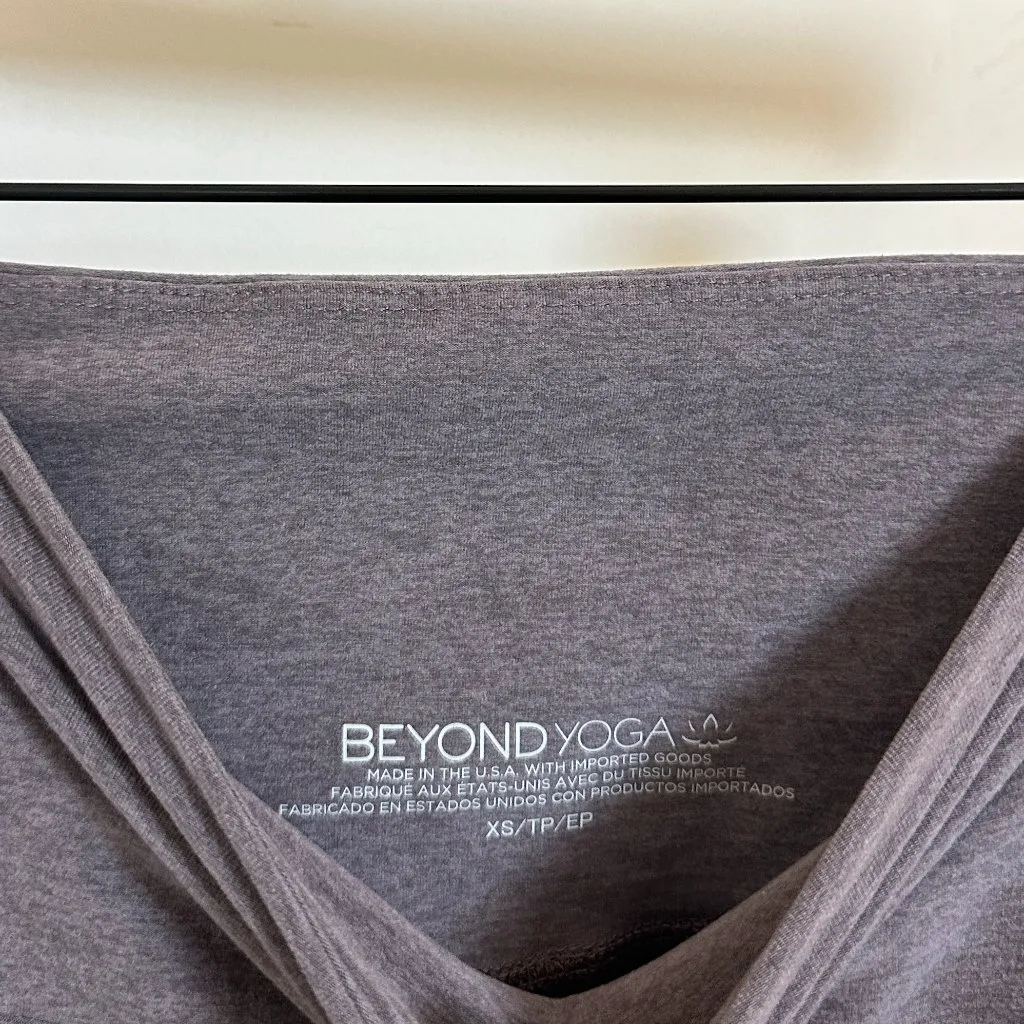 BEYOND YOGA Caught in the Midi High Waist Leggings in Soft Umber Size X-Small - Image 5