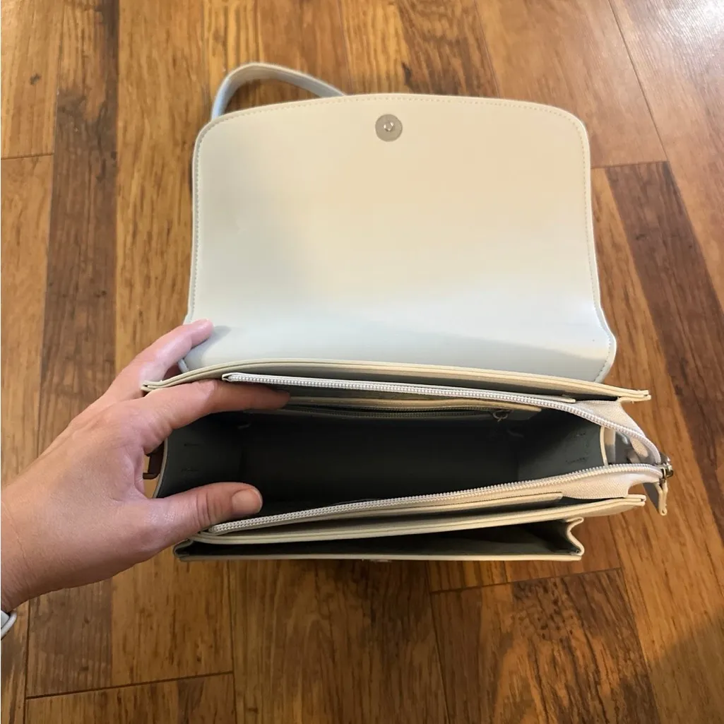 Pixie Mood  Cream Crossbody Bag - Image 4